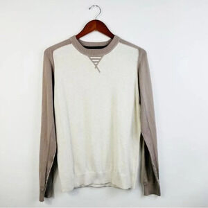 14th & Union Beige‎ Knit Sweater Size Medium